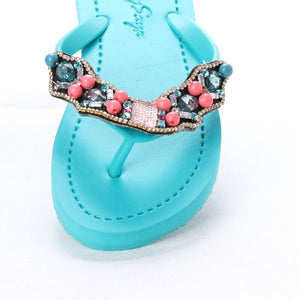 【JP】Sunset Park (Pink) - Women's Flat Sandal-Japan Stock