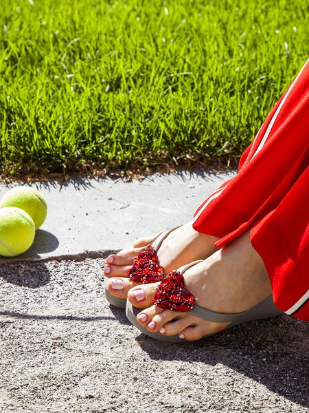 【NY】Chelsea Heart (Red) - Women's High Wedge