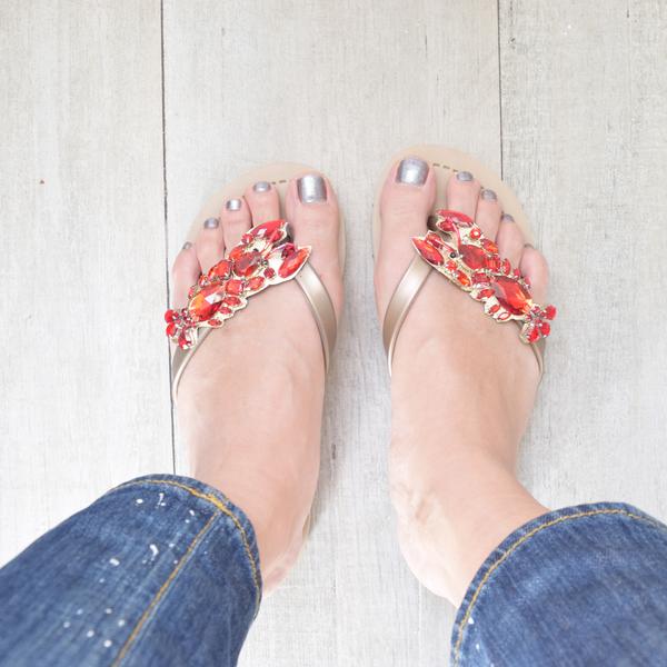 【NY】Lobster - Women's Flat Sandal