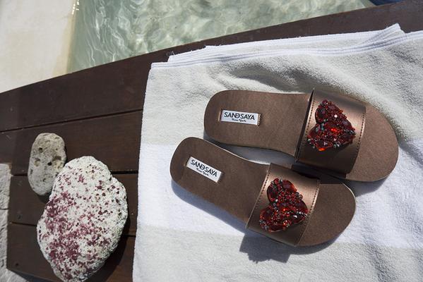 【JP】Chelsea Heart (RED)- Waterproof Espadrille Flat-Japan Stock