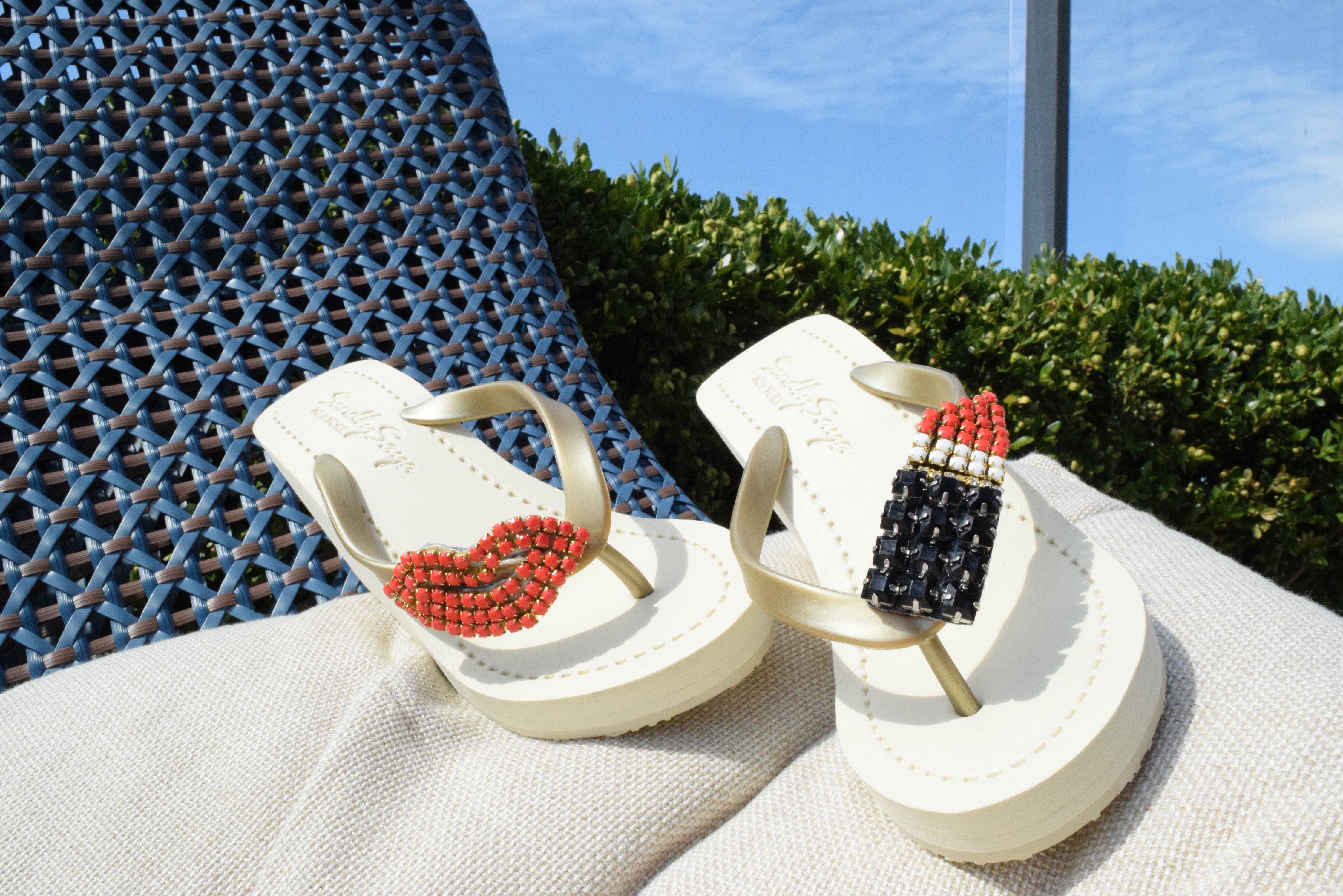 【NY】Lipstick - Women's High Wedge
