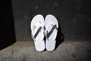 【NY】Gold Palm Tree - Women's Flat Sandal