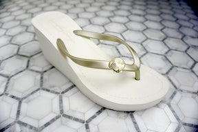 【JP】Gold Shell - Women's High Wedge -Japan Stock