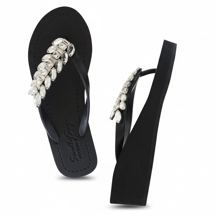 Smith Double - Women's Mid Wedge, Crystal