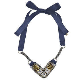 【NY】Williamsburg - Ribbon Necklace